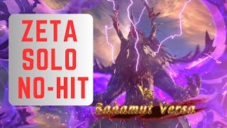 Granblue Fantasy Relink - Zeta Solo No-hit Bahamut Versa Proud difficulty