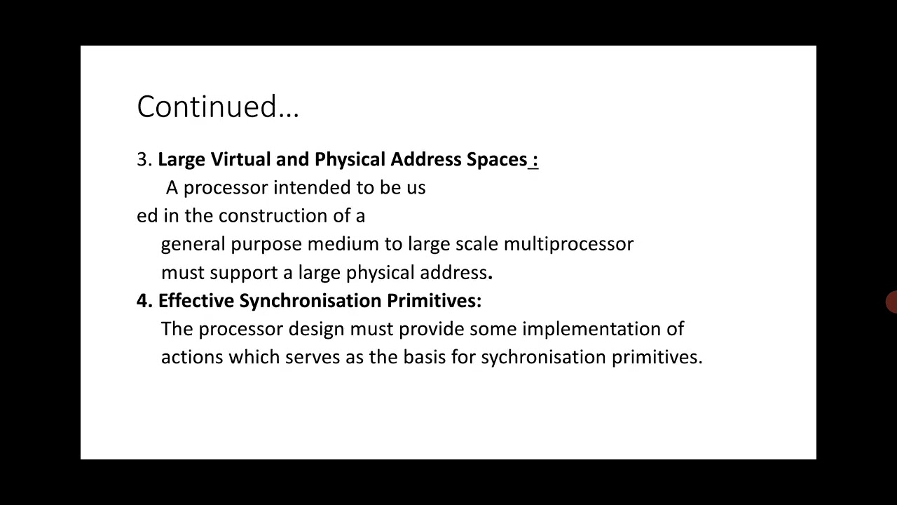 BCA V Sem: Characteristics of Processor in Multiprocessor system - YouTube