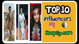 أفضل 10 مؤثرين في الجزائر حسب موقع Heepsy