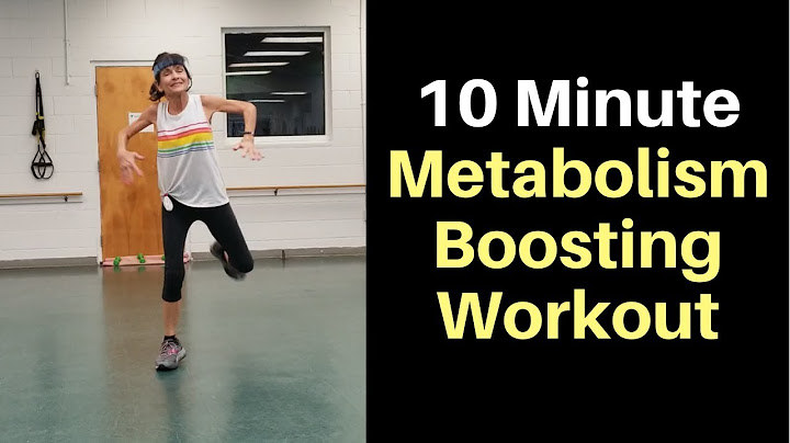 10 Minute Workout To Rev Up Your Metabolism