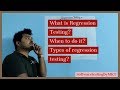 What is Regression Testing?