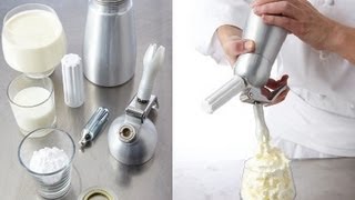 Technique de cuisine : Utiliser un siphon 