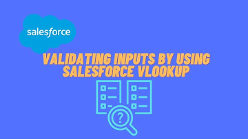 How to Use VLOOKUP in Salesforce Validation Rule