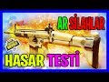 AR SİLAHLAR KAÇ GÜÇ GÖTÜRÜYOR | HASAR TESTİ (Fortnite Battle Royale Gameplay Türkçe)