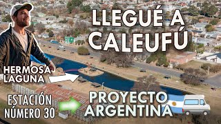 Atención a la laguna de este pueblo | Estación número 30 🚐🇦🇷