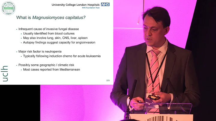 Dr Jonathan Lambourne at Fungal Update 2015 - 10th...