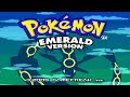 Playing pokmon emerald for no particular reason