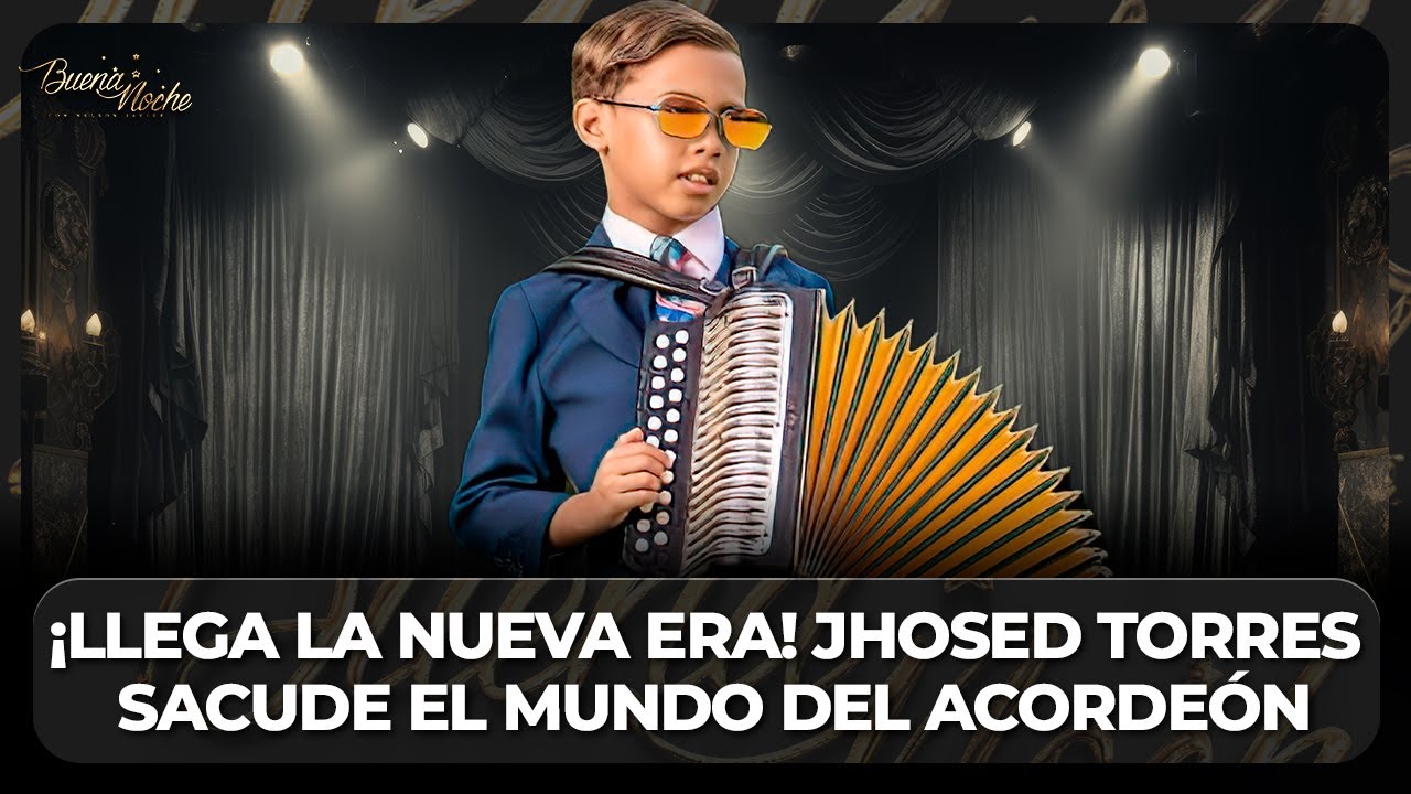 ¡HEREDERO DEL ACORDEÓN! EL RUBIO LO PRESENTA COMO “SU HIJO ARTÍSTICO” | BUENA NOCHE