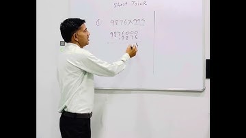 Multiplication Trick // Multiply Any Number By 99, 999, 9999 in 5 Seconds // Vedic Math Trick.