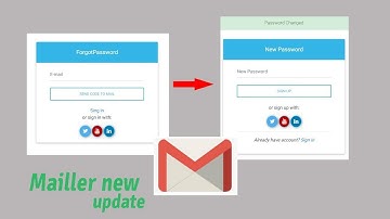 Forgot Password Recovery using PHP and MySQL Mailer