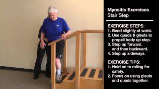 Myositis Exercises Stair Step 1