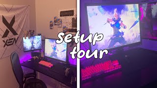 my dream gaming editing setup tour | xen dyku