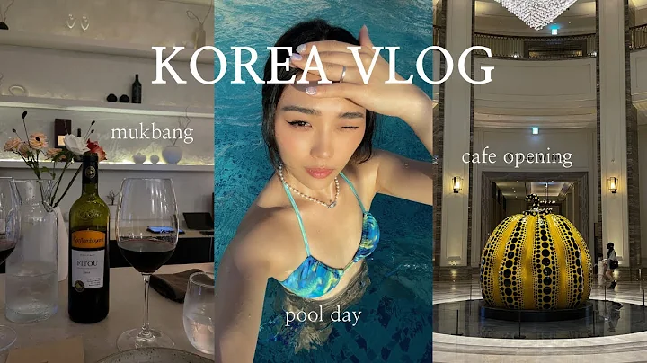 KOREA VLOG | Ep.1 Cafe Gwehdo new location opening...
