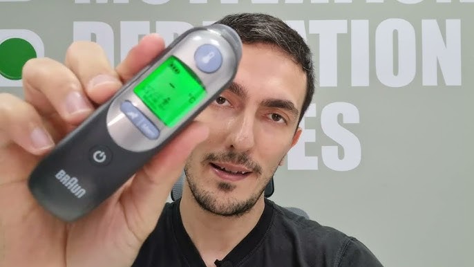 Braun No touch + touch Forehead thermometer (BNT300) - How to use - YouTube