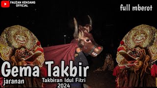 Download lagu GEMA TAKBIR IDUL FITRI 2024 TERBARU |VERSI FULL JARANAN X BANTENGAN GEDRUK DOBEL | BASS GLER