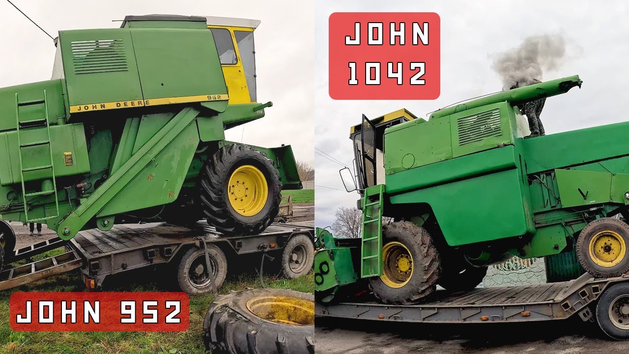 Перевезення комбайна John Deere 952. Ночівля в Фастові. Краєвиди Черкащинни. Джон Дір 1042 на 3 день