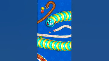 🐍😱 Worms Zone io magic video #noob_to_pro #shorts #snake #game #wormszoneio #001 #pro,snake
