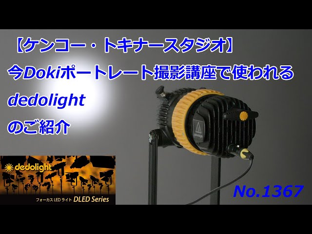 中古】Dedolight デドライトDLED-4SE-D 定常光 懐かしい