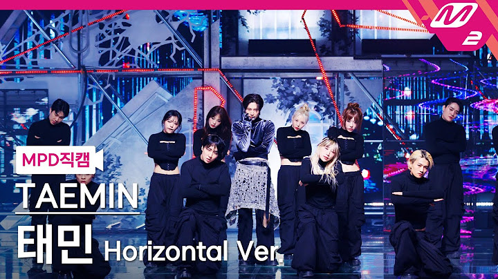 [MPD직캠] 태민 직캠 8K 'Sexy In The Air' (Horizontal Ver.) (TAEMIN FanCam) | @MCOUNTDOWN_2024.8.22