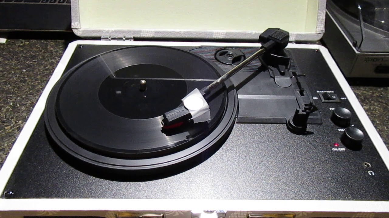 Presto recorder cut vinyl playback