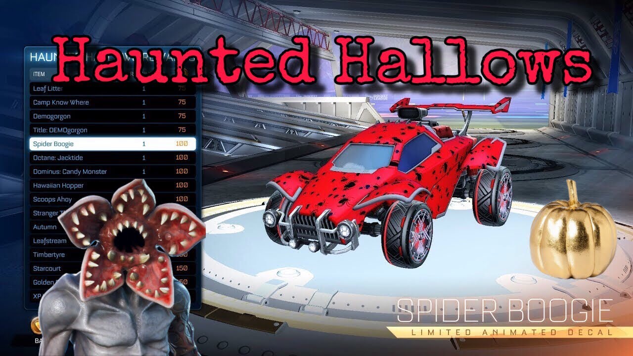 *NEW* HAUNTED HALLOWS SHOWCASE 2019 | STRANGER THINGS COLLAB | GOLDEN PUMPKINS