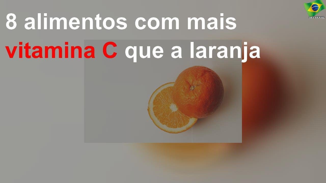 8 alimentos com mais vitamina C que a laranja YouTube 8 alimentos com mais vitamina C que a laranja YouTube