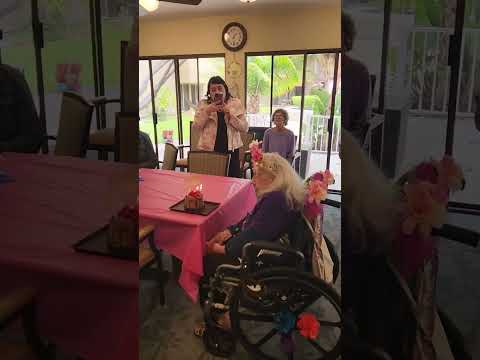 Gram's (Isabel O.) 103rd Birthday celebration at Brookdale