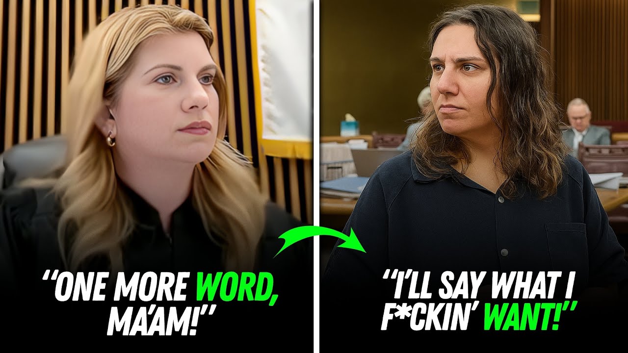 Язвительная женщина впадает в истерику после приговора — потрясающе