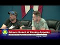 Athens Board of Zoning Appeals - August 8, 2023