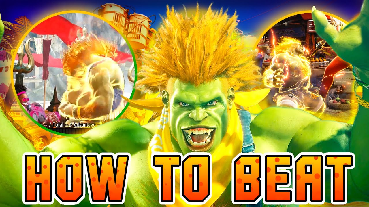 Sooooooo anyone want to tell me how you deal with Blanka without