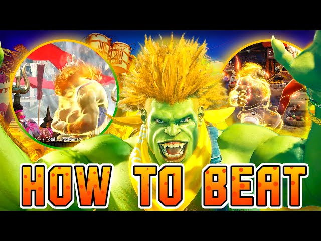 Sooooooo anyone want to tell me how you deal with Blanka without