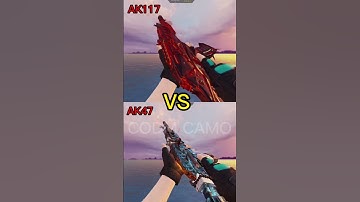 AK117 VS AK47#codmobile #codmcamo0#yuotube #game  #yuotubeshort #gameplay #shorts #short #shortvideo