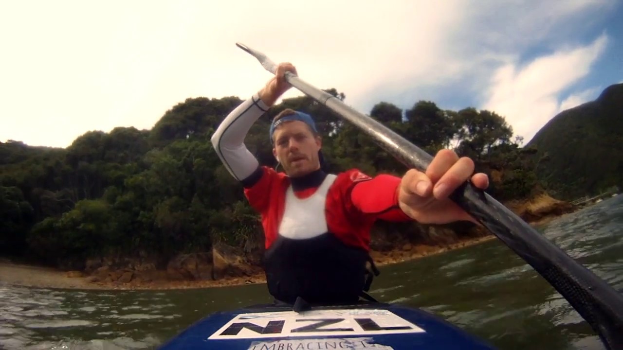 paddle strokes, the emergency stopping procedure - how to