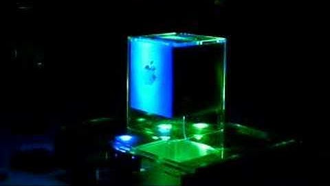 Art: Apple PowerMac G4 Cube as an Art Piece