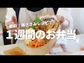 【１週間のお弁当】安くて美味しい！ささみおかずレシピ5選bento vol.3