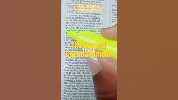 The Second Commandment (God Hates This) #dailydevotional #scriptureexplained #thetencommandments