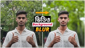 ১ ক্লিকে Video Background Blur | DSLR Video Editing