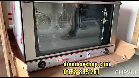Lò đối lưu 4 khay, phun nước tự động (Model: YXD-8A) Lh: 0988885761 (dienmayshop.com)