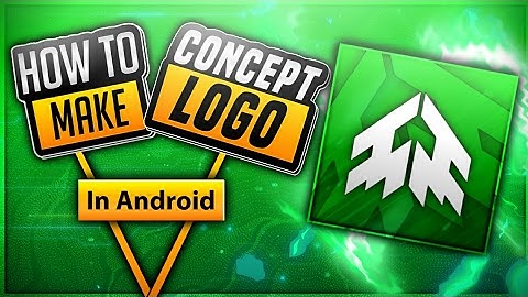 How To Make Concept Logo In Android / ios =ps touch