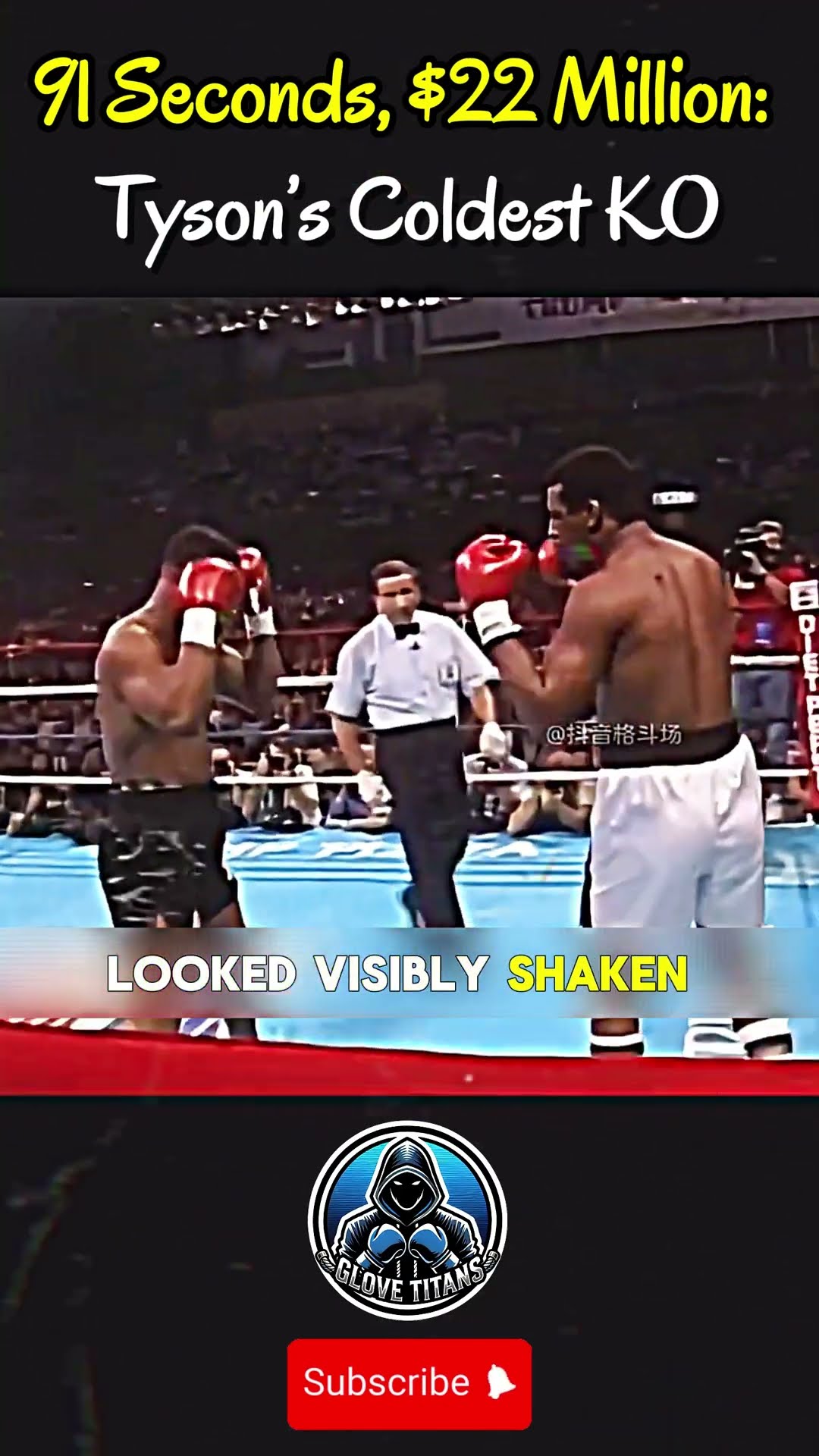 91 Seconds, $22 Million: Tyson's Coldest KO #boxing #miketyson