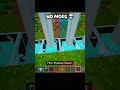 NO Mods 💀  #shorts #ytshorts #minecraft