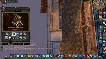 Use a mount to reach the Stormwind AH balcony!