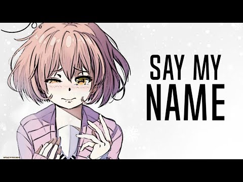 Nightcore Say My Name David Guetta Lyrics Youtube - roblox id say my name nightcore bb rexa