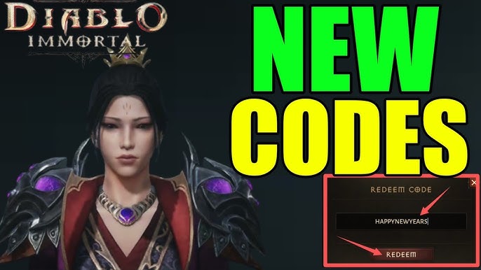 Diablo Immortal Redeem Codes June 2022