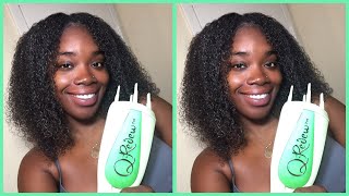 Steaming My Natural Hair With The Q-Redew Steamer
