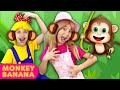 Monkey Banana-Baby Monkey | Baby Shark Songs | Tai Tai Kids Songs