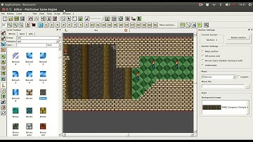 PGE (SMBX) Layers Events tuto : hide block when character death
