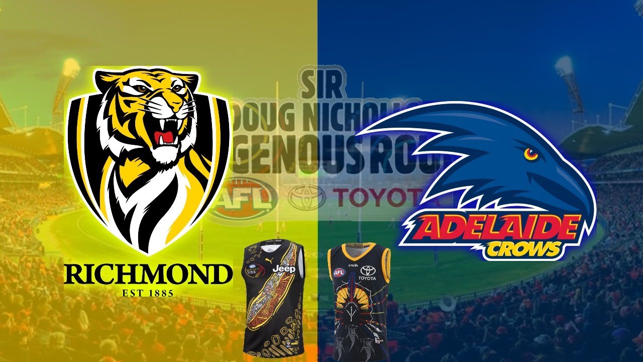 RICHMOND VS ADELAIDE ROUND 11 LIVE REACTION - YouTube