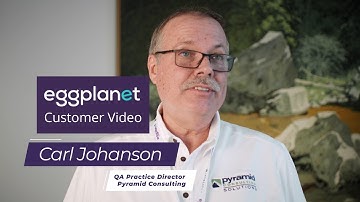 Eggplanet Customer Video with Carl Johanson from Pyramid Consulting