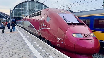 EUROSTAR First Class | Amsterdam to Paris at 300 km/h (Europe